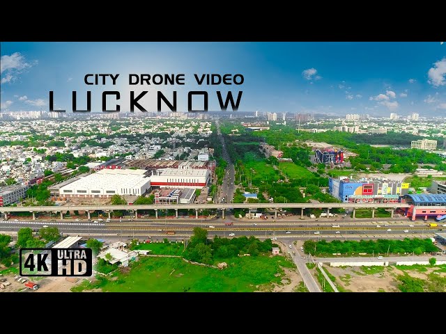 Real Estate Videos | Lucknow City Drone View | Lucknow Drone View | Drone Route Video | Lucknow City