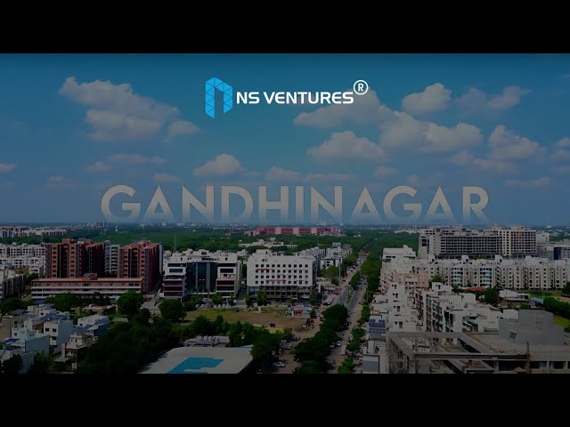 Gandhinagar - Ahmedabad, Gujarat Aerial Drone Route Video by NS Ventures | Kumbh Avanaya