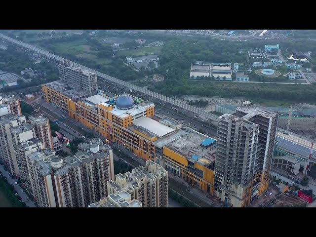 NS Ventures| Construction Update Videos| Spectrum Metro| Noida Construction Update| Aerial View