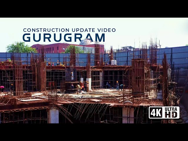 NS Ventures| Construction Update Videos| M3M India| M3M Atrium 57| Aerial View|Drone Shots| Gurugram