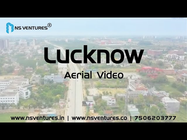 Lucknow Drone View Video || Walkthrough Video || Route Video