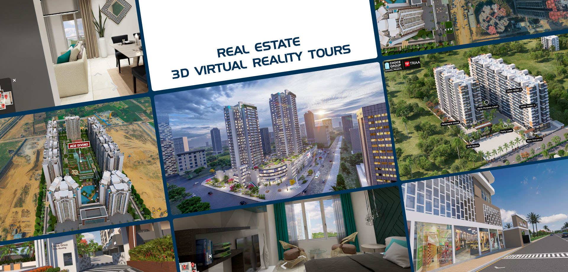 3D Virtual Reality Tours 