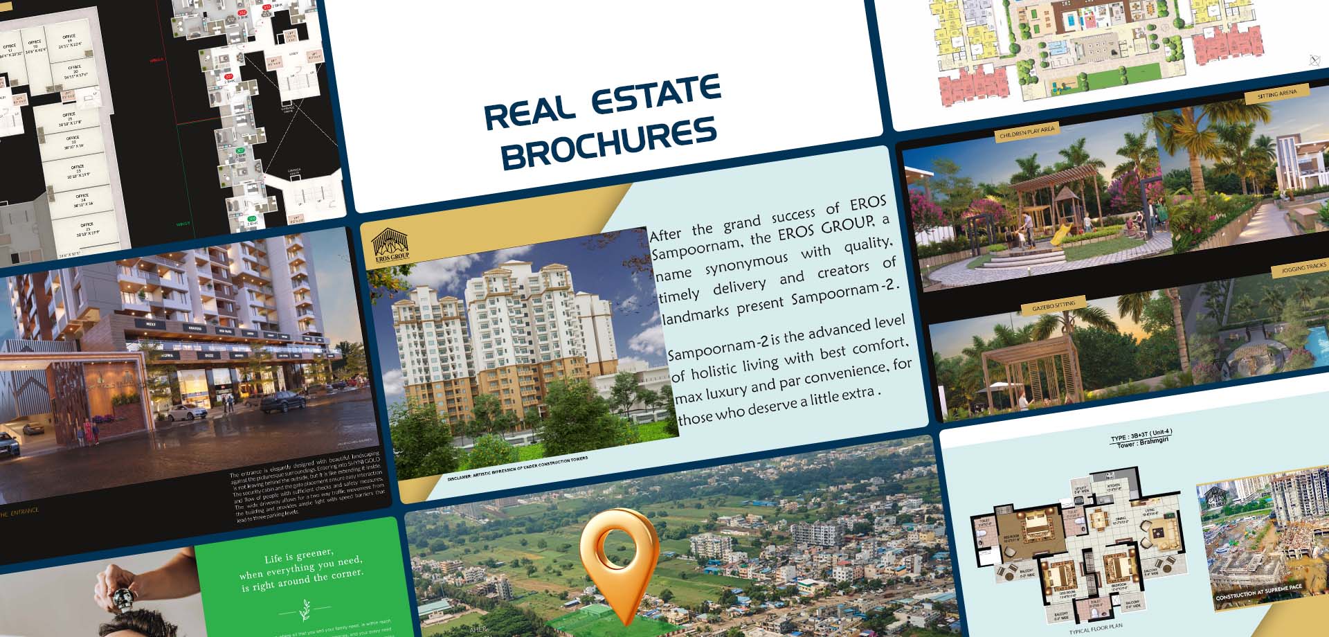 Real Estate Brochures by NS Ventures