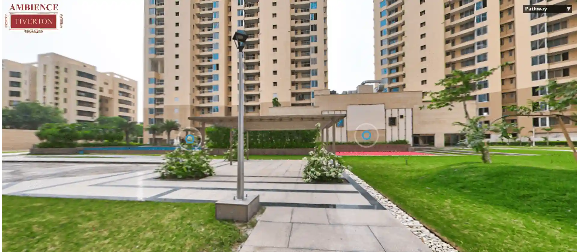 Ambience Tiverton Exterior Virtual Tour in Noida