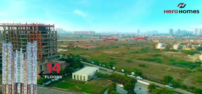 Aerial View Gurugram Drone Shoot