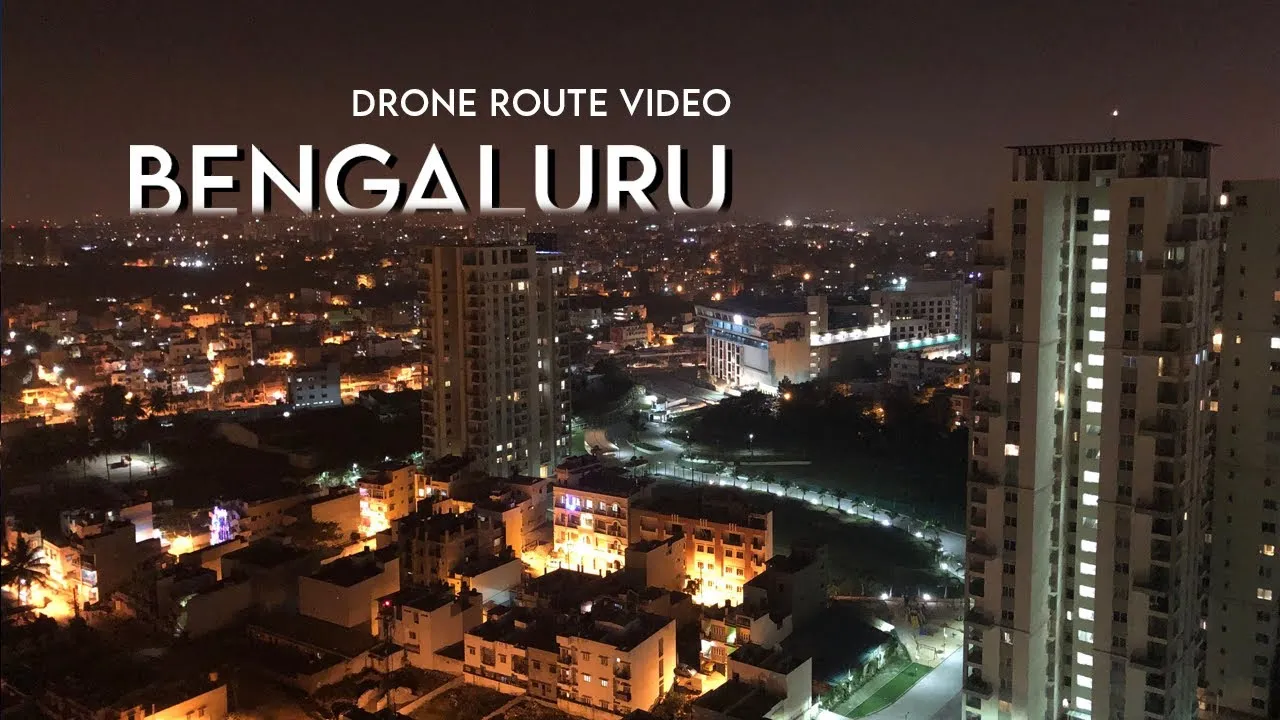 Bengaluru aerial drone videos for real estate